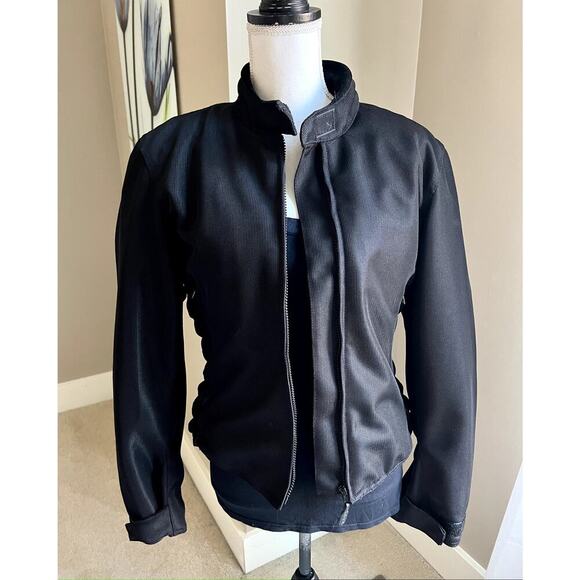 River Road ladies vented mesh padded motorcycle jacket size large - Picture 2 of 11